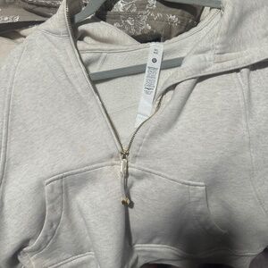 Lululemon Scuba Oversized Half-Zip Hoodie M/L size